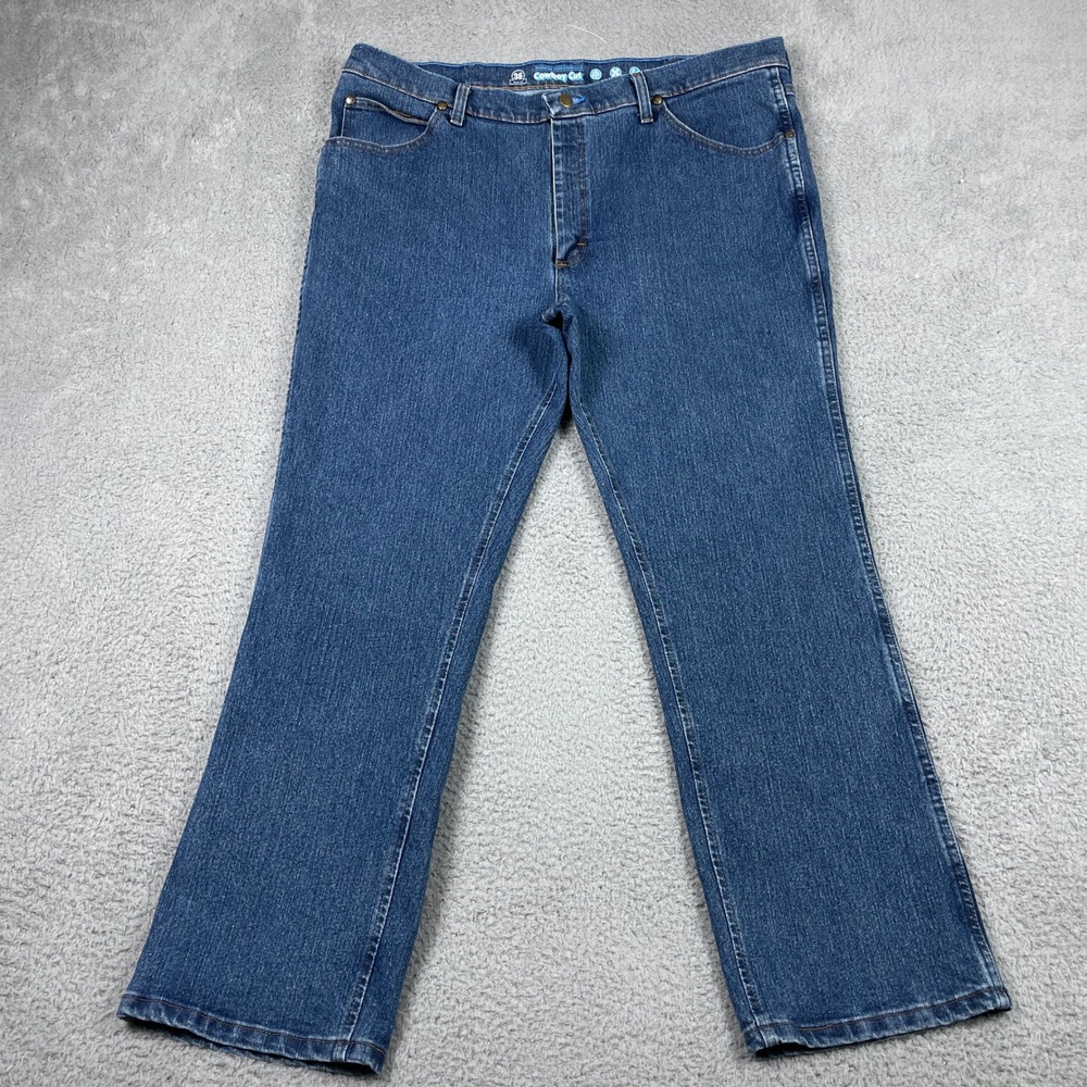 Wrangler Cowboy Cut Premium‎ Performance Jeans Men 40x30 Blue 36 Slim Fit Ranch